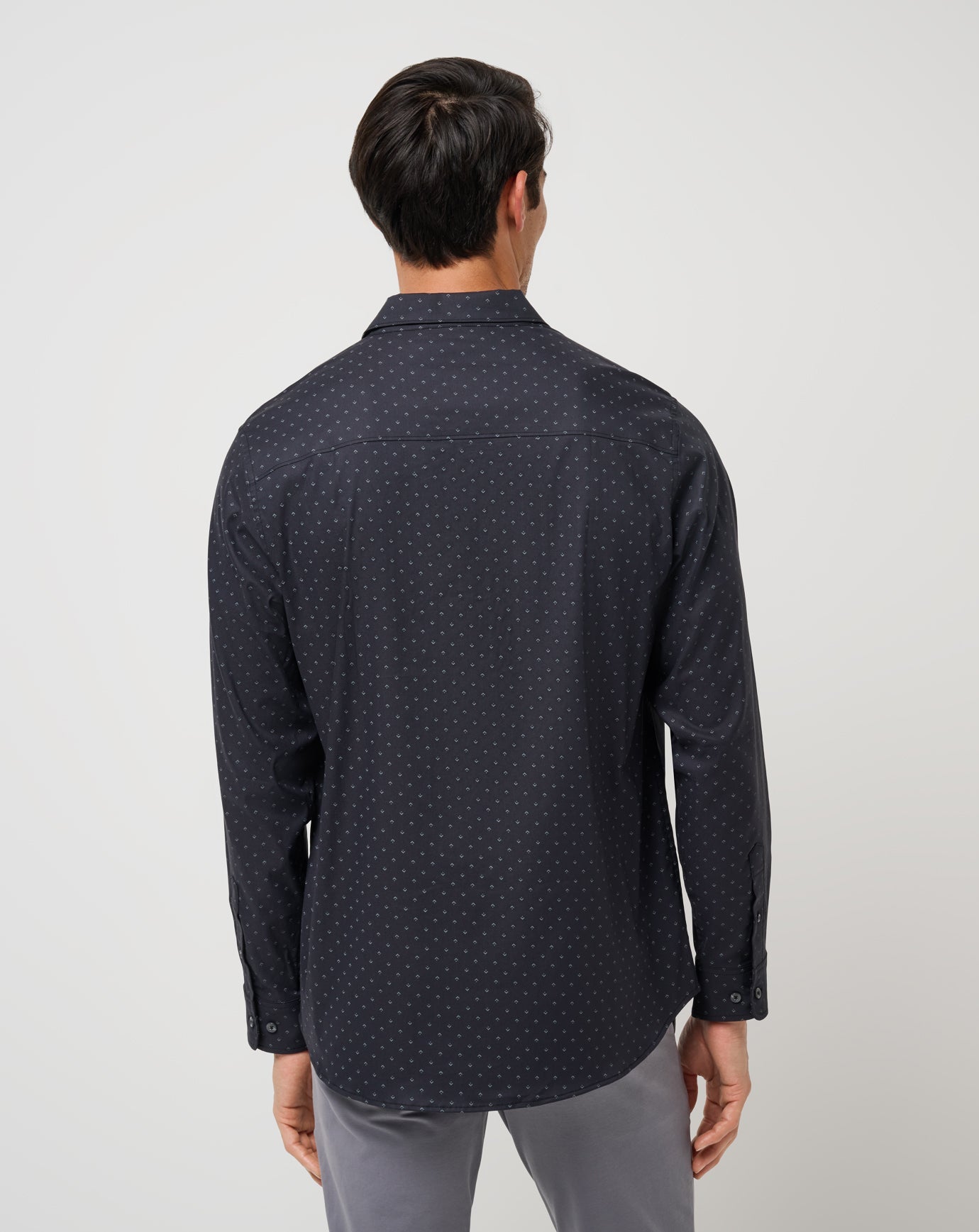 Techwoven Tidbits Button-Up Men/Black