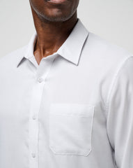 Little Leary Button-Up Men/White