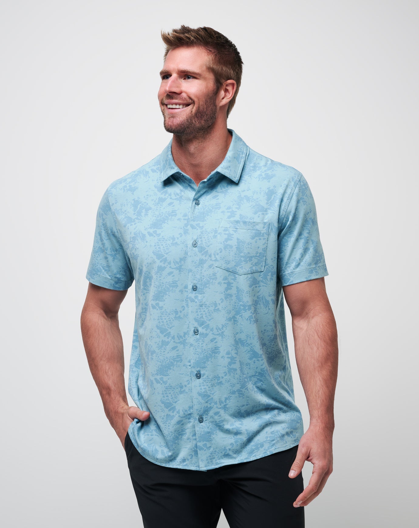 Knit Braddah Button-Up Men/Cameo