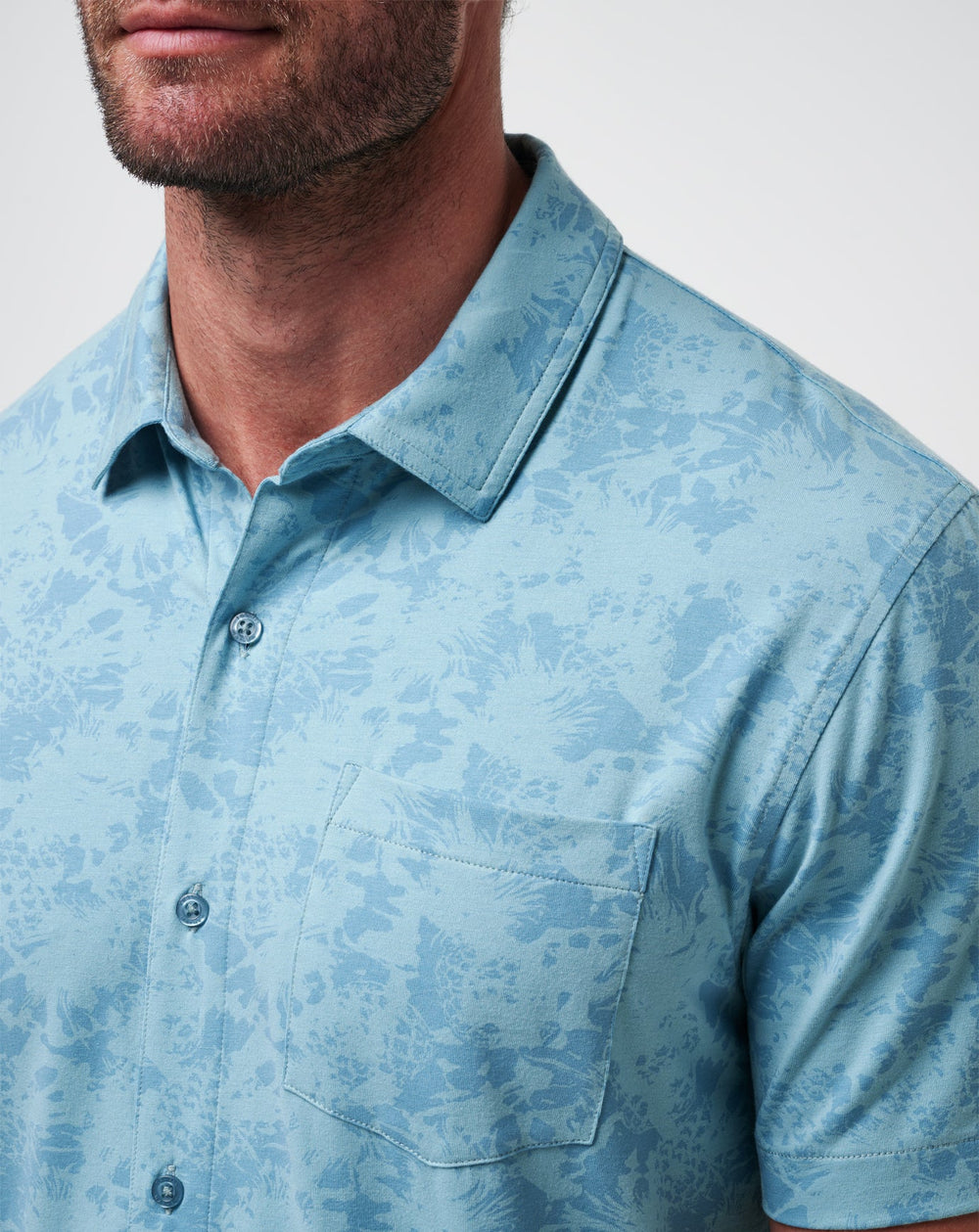 Knit Braddah Button-Up Men/Cameo