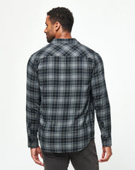 Sir Travis Button-Up Men/Black