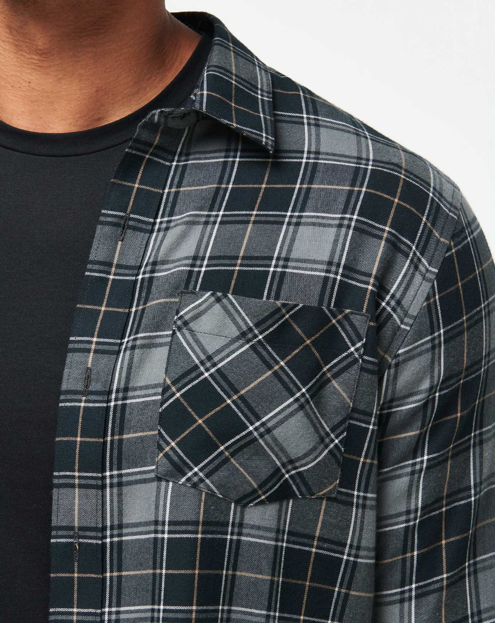 Sir Travis Button-Up Men/Black