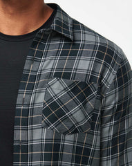 Sir Travis Button-Up Men/Black