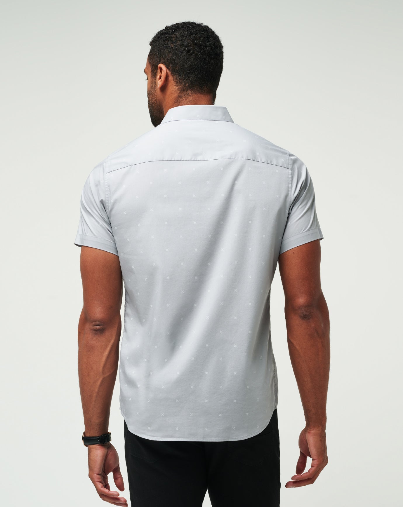 Across The Pond Button-Up Men/Heather Sleet