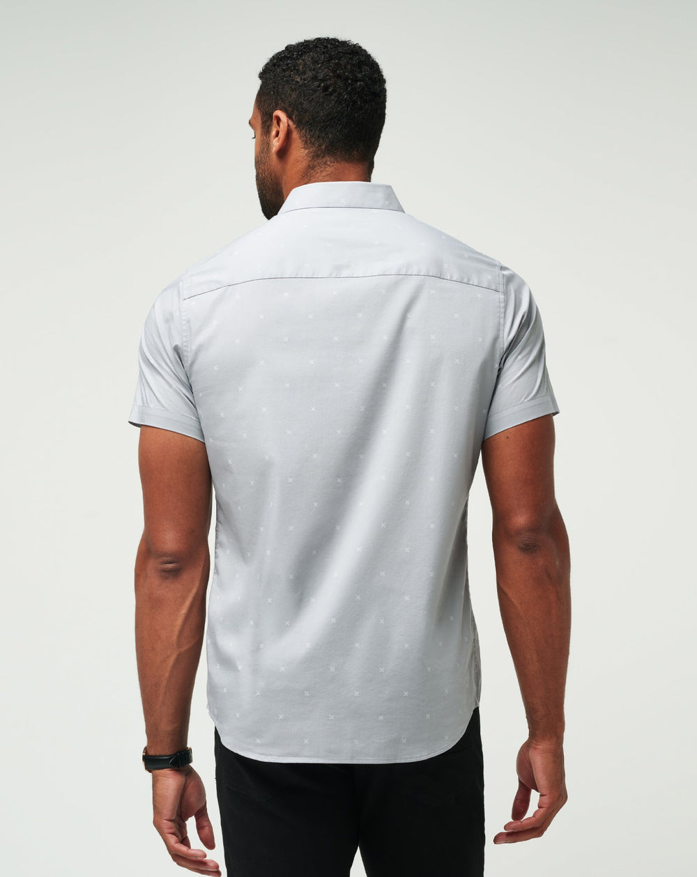 Across The Pond Button-Up Men/Heather Sleet