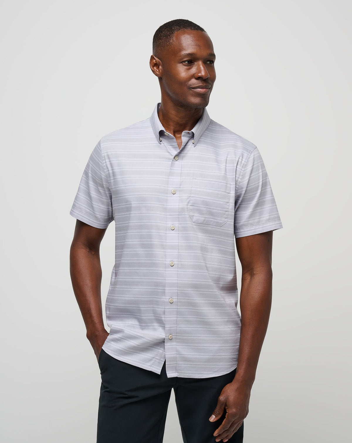 On The Table Button-Up Men/Micro Chip