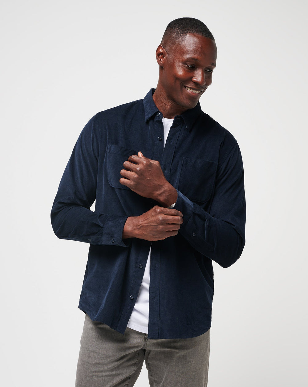 Barrel Of Laughs Button-Up Men/Total Eclipse