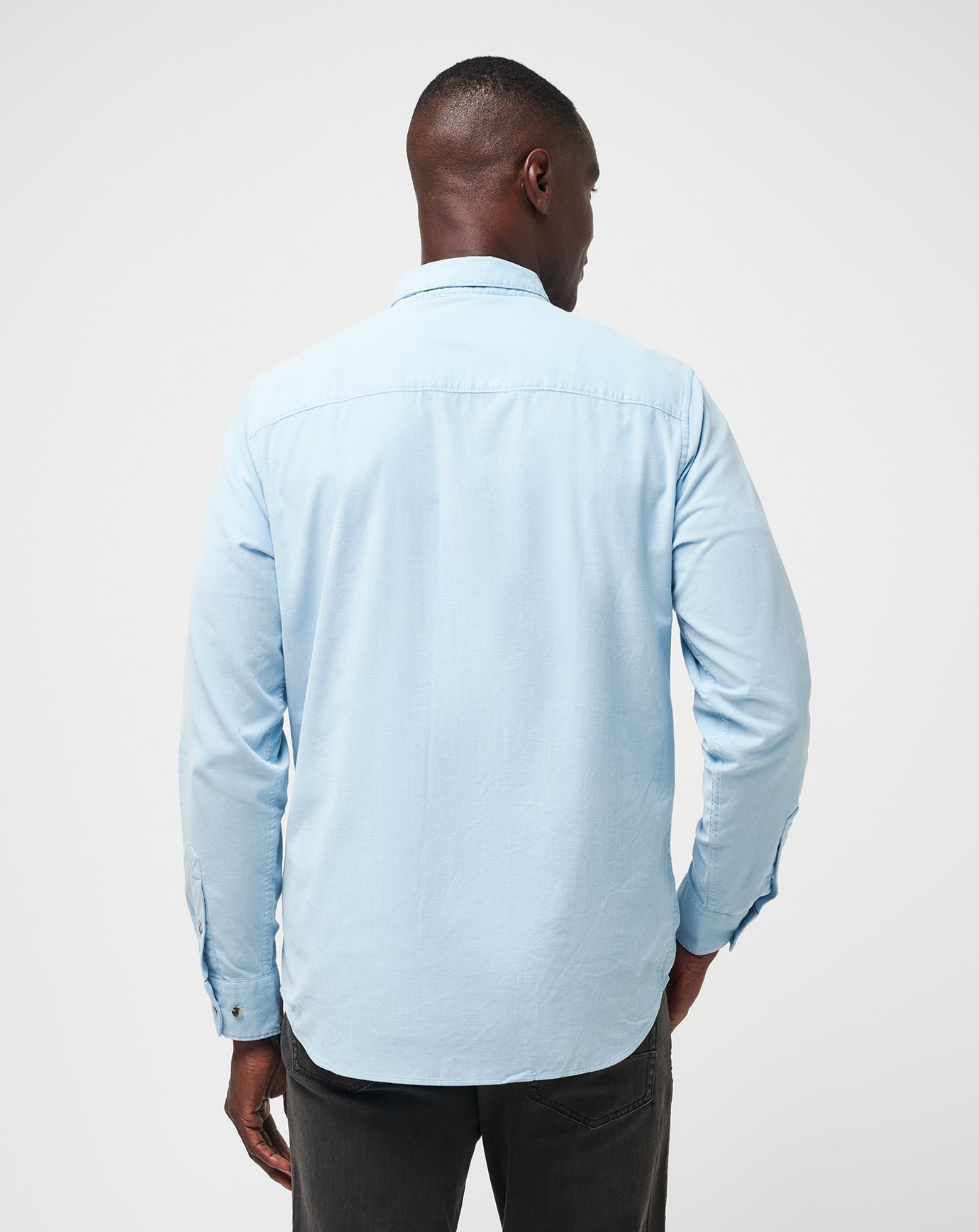 Barrel Of Laughs Button-Up Men/Dream Blue