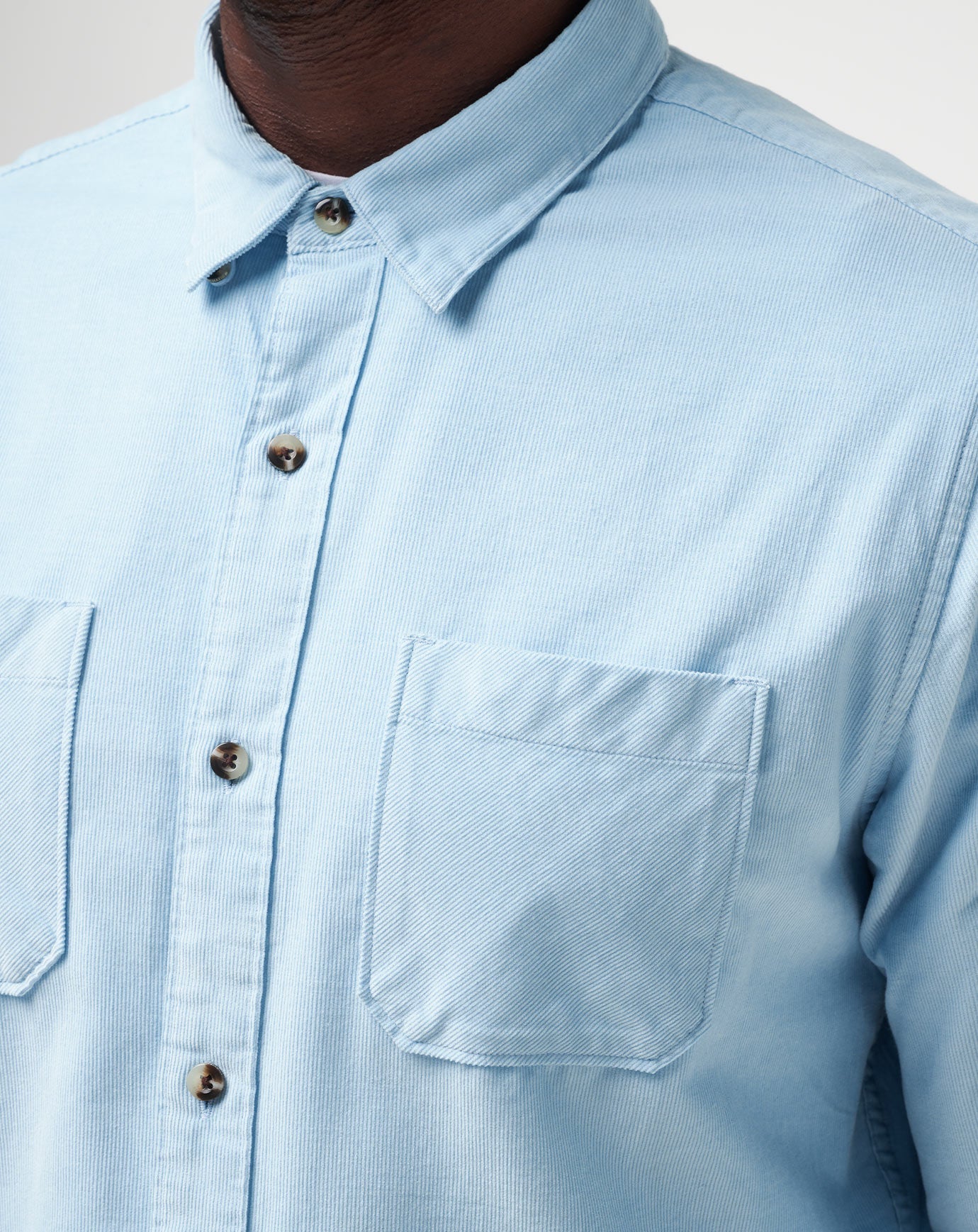 Barrel Of Laughs Button-Up Men/Dream Blue