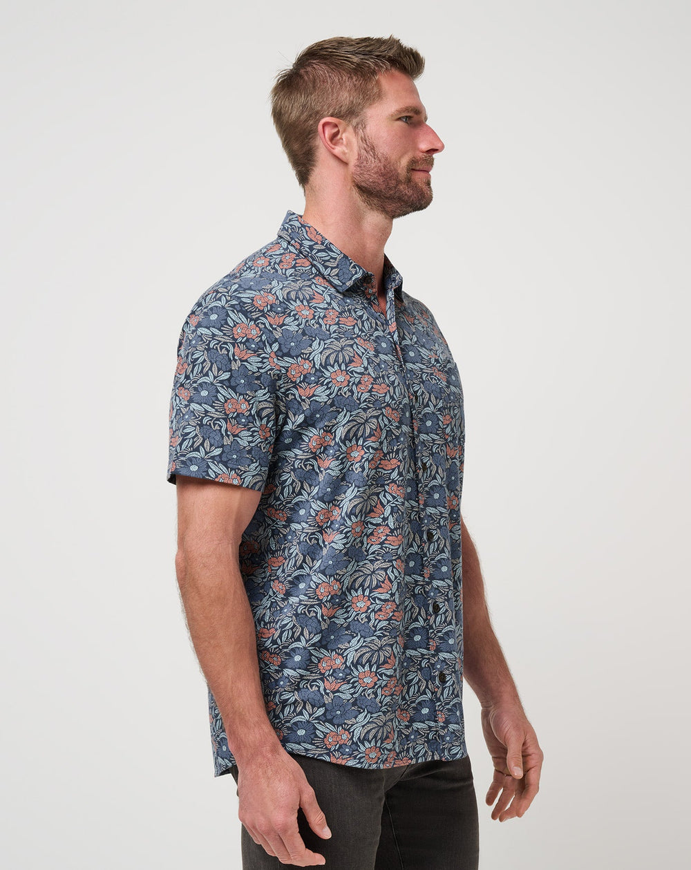 Knit Day Cruise Button-Up Men/Mood Indigo/Vintage Indigo