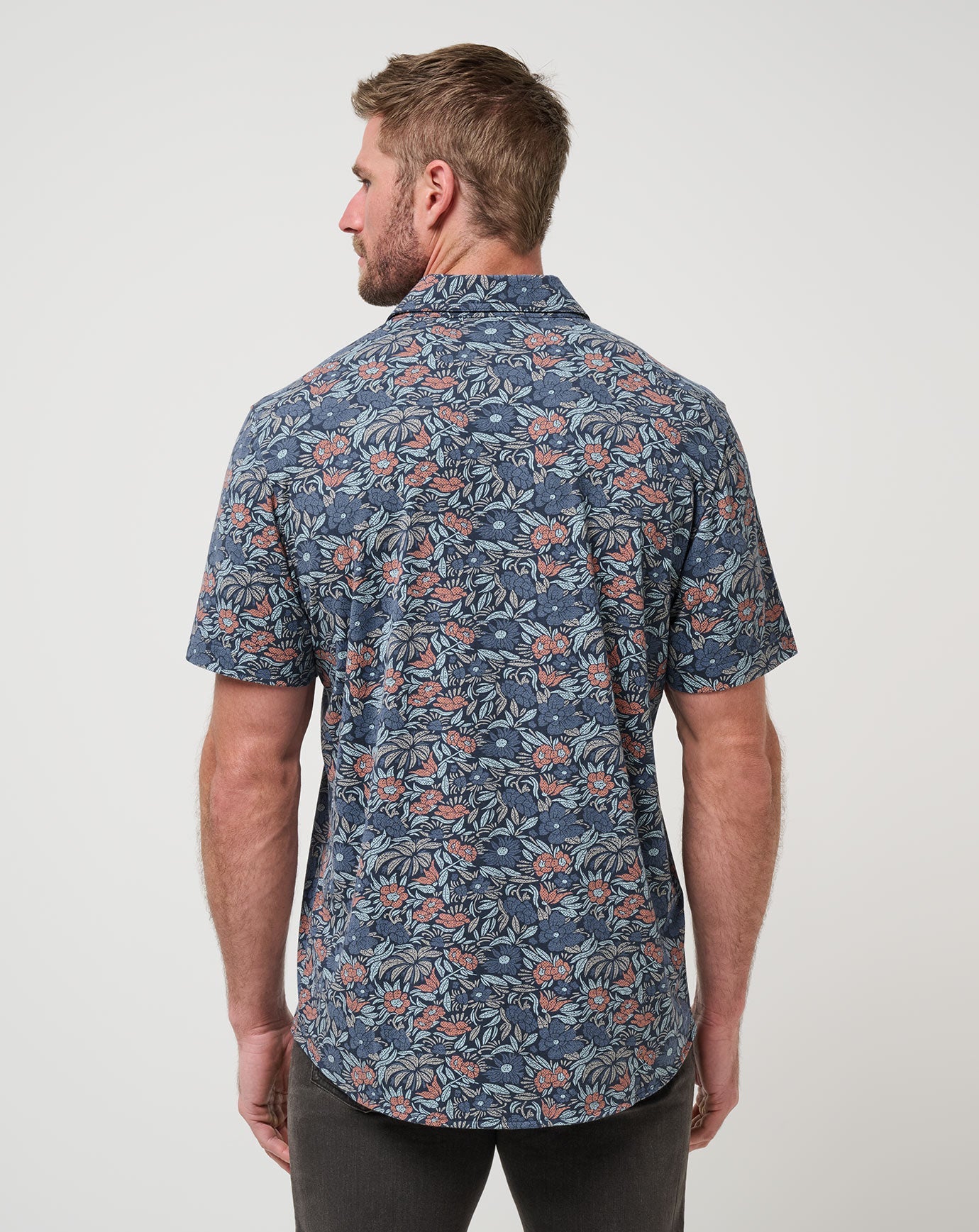 Knit Day Cruise Button-Up Men/Mood Indigo/Vintage Indigo