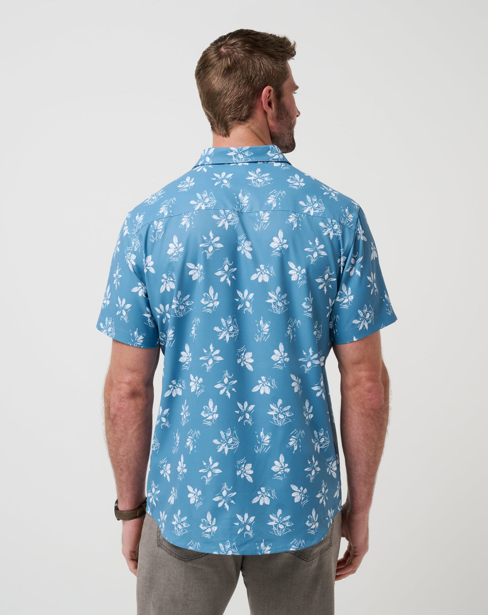 Techwoven Seamate Button-Up Men/Captains Blue
