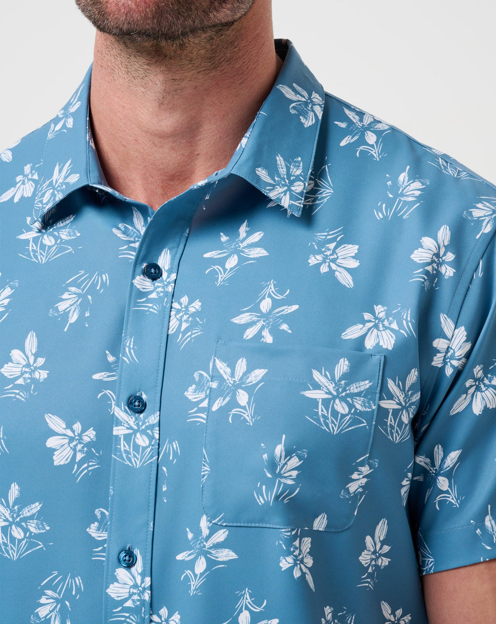 Techwoven Seamate Button-Up Men/Captains Blue