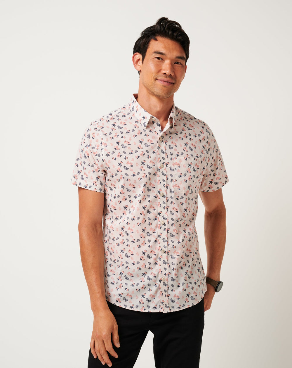 Something New Button-Up Men/Moonbeam