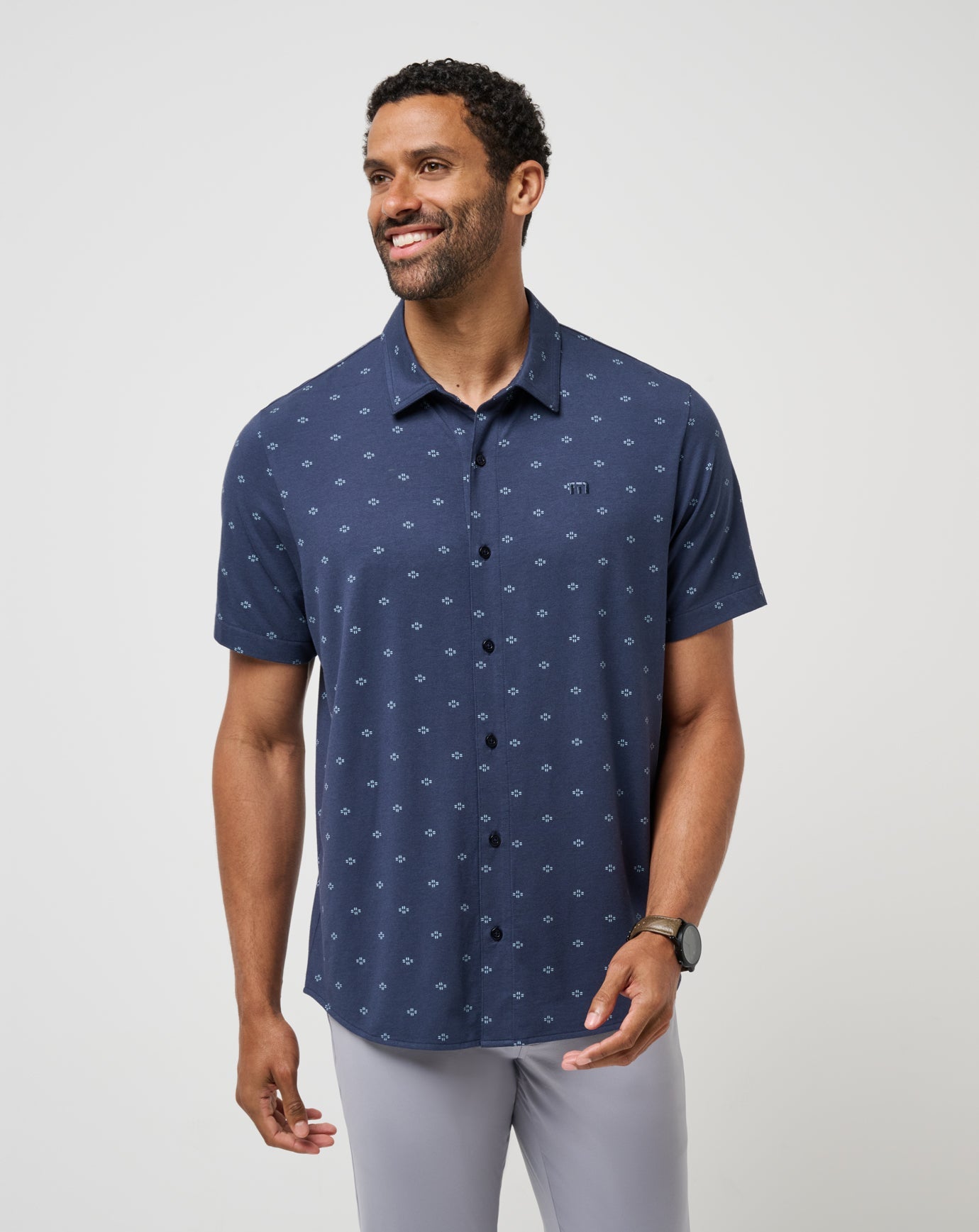 Shore Of It Button-Up Men/Total Eclipse