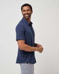 Shore Of It Button-Up Men/Total Eclipse