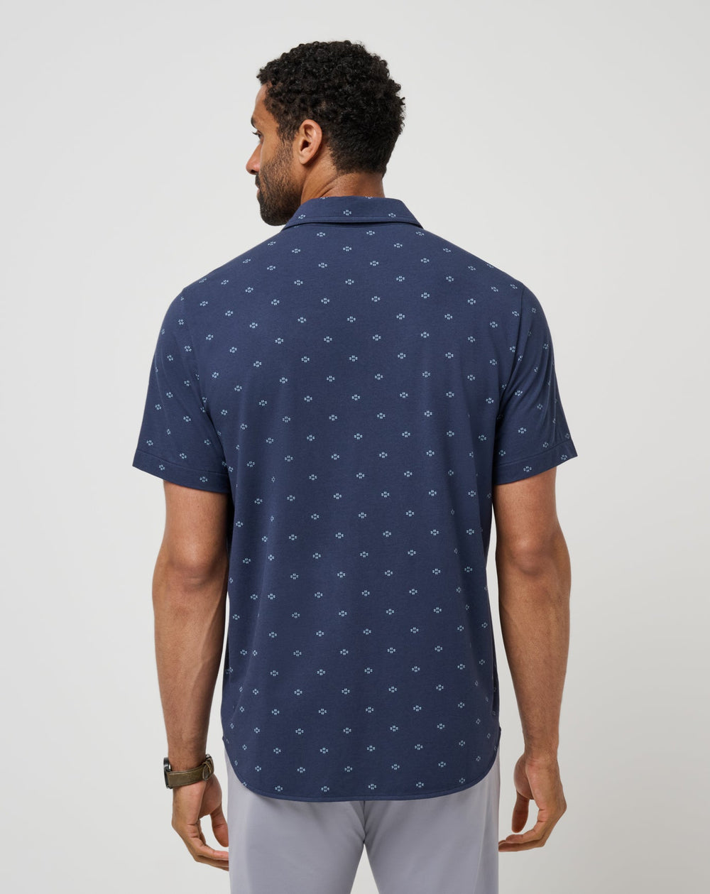 Shore Of It Button-Up Men/Total Eclipse