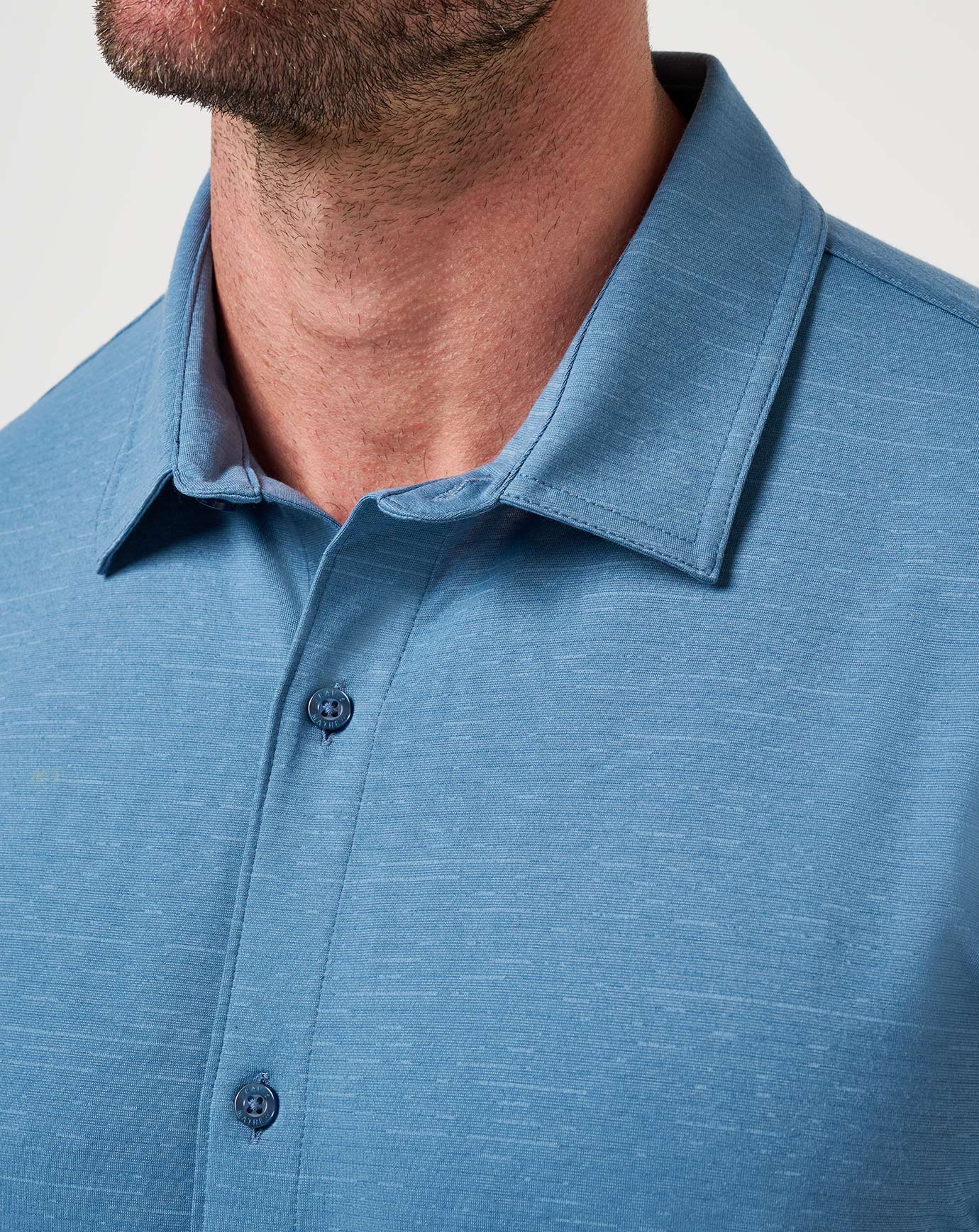 The Heater Button-Up Men/Copen Blue