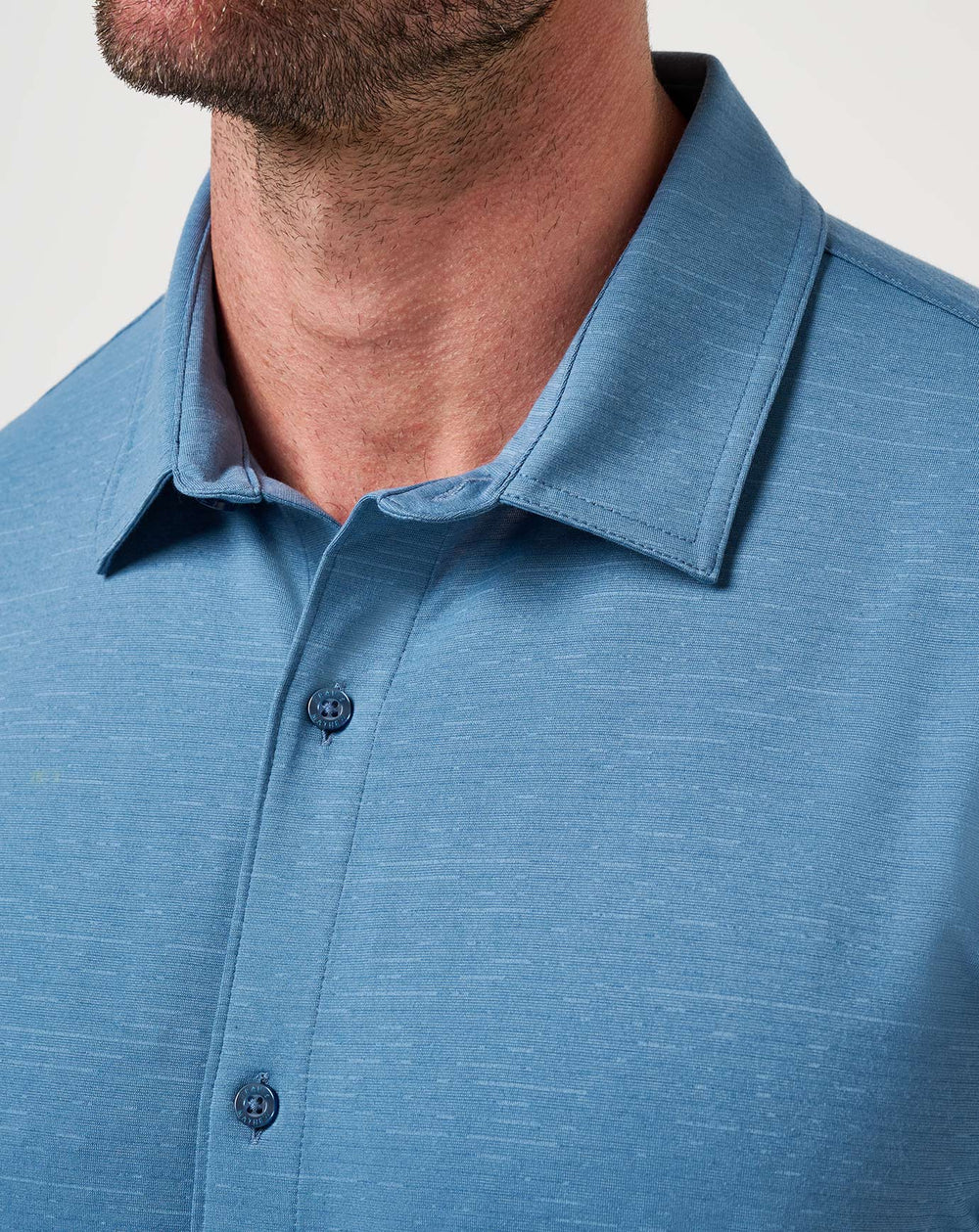 The Heater Button-Up Men/Copen Blue
