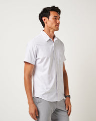 Techwoven Acropolis Button-Up Men/White