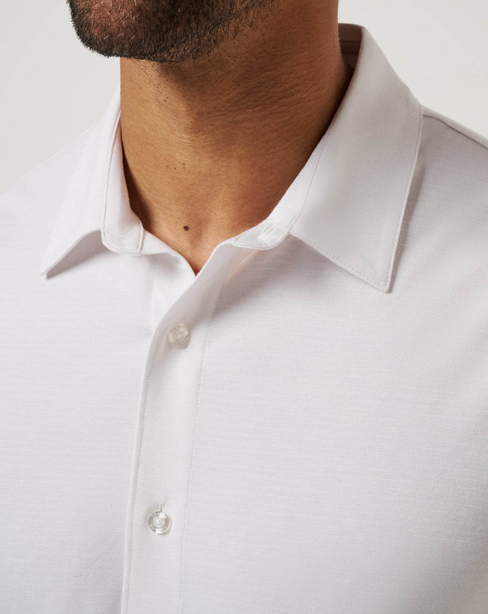 The Heater Button-Up Men/White