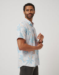Techwoven Board Battle Button-Up Men|New/White