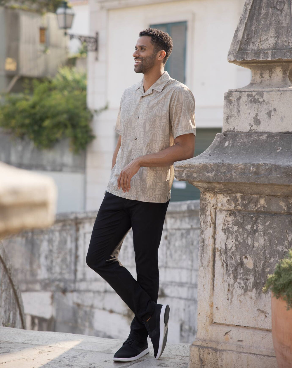 Desert Sun Button-Up Men/Italian Sand