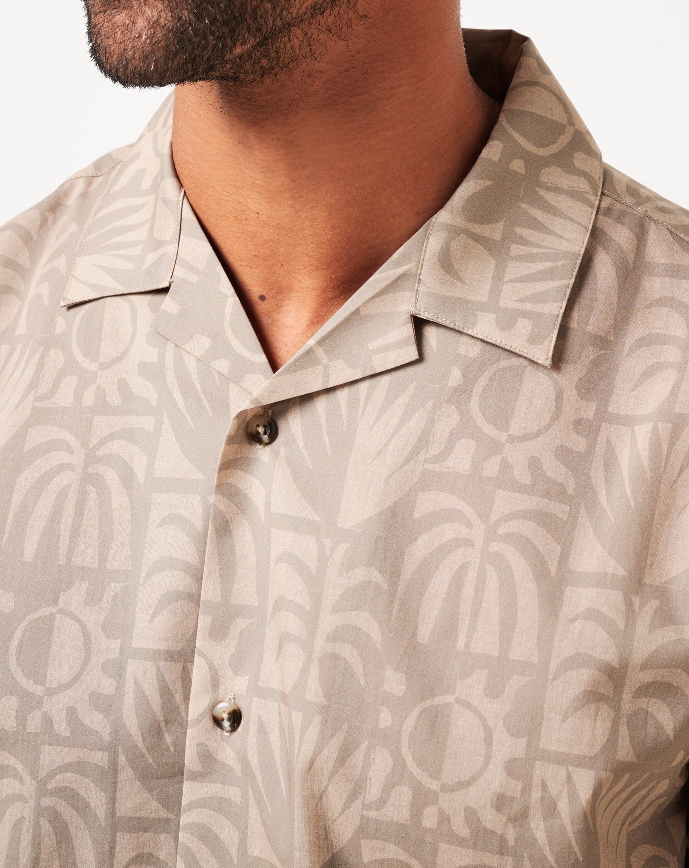 Desert Sun Button-Up Men/Italian Sand