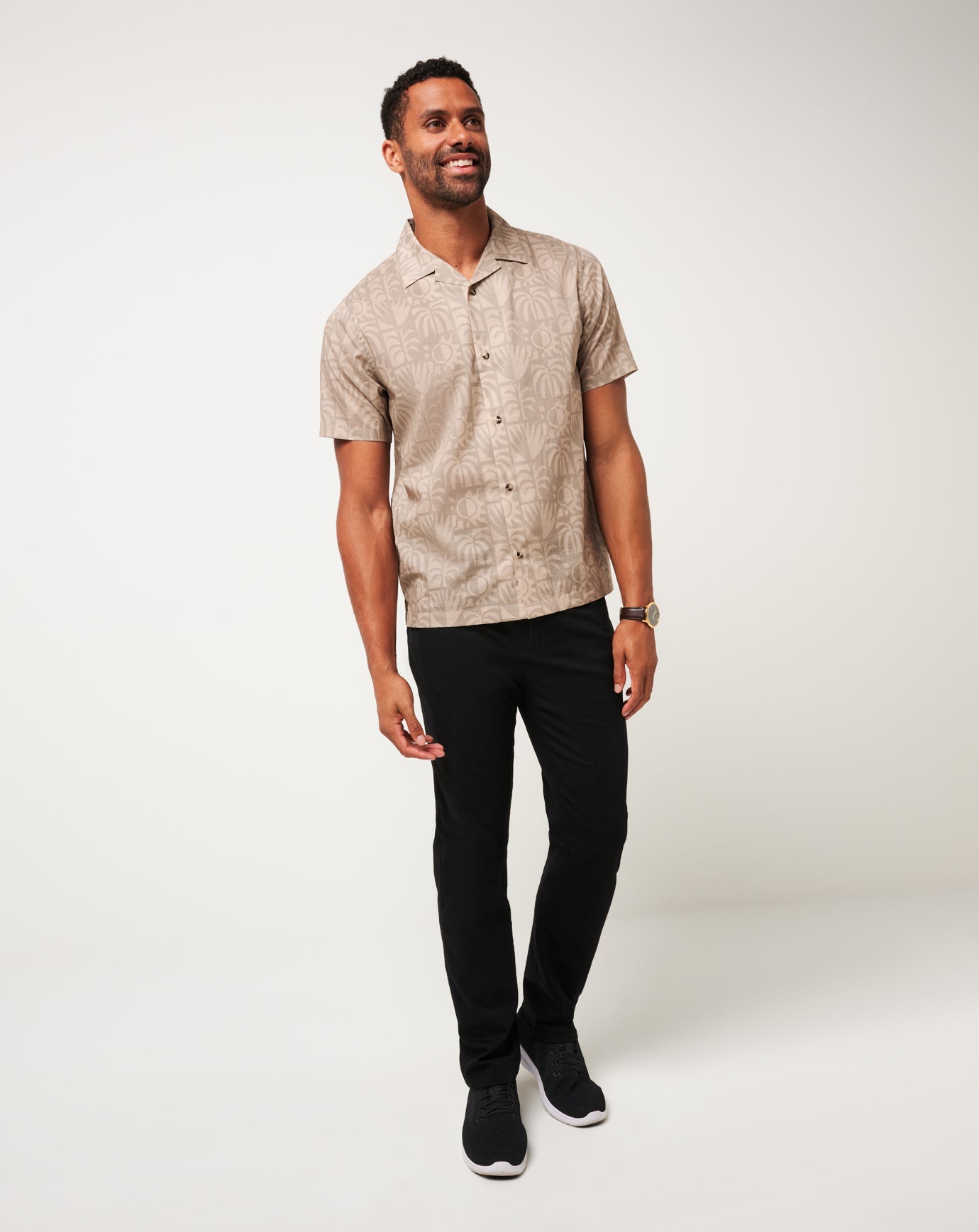 Desert Sun Button-Up Men/Italian Sand