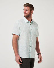 Double Room Button-Up Men/Eggshell Blue
