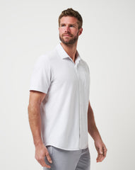Poolside Pitcher Button-Up Men/White