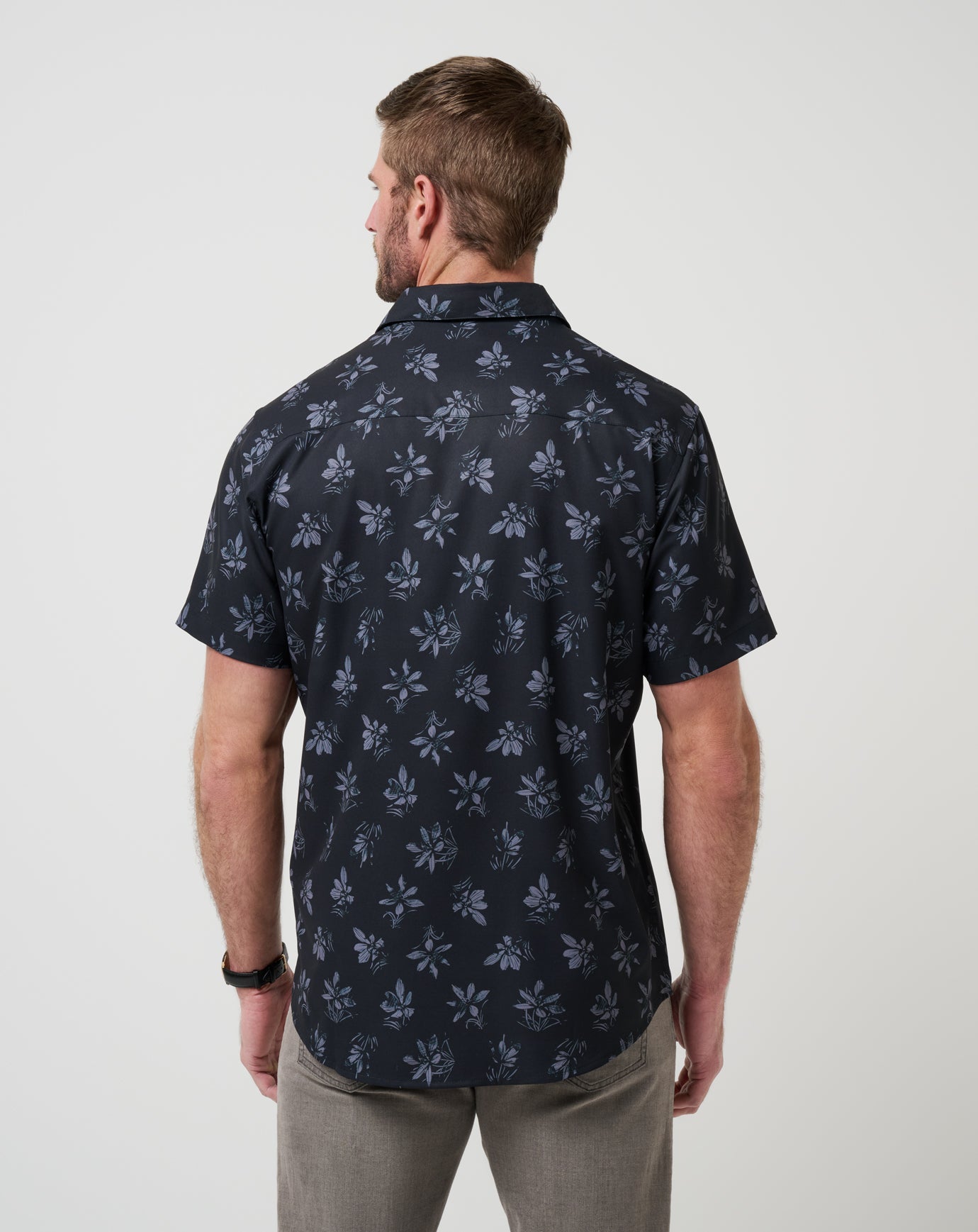 Techwoven Seamate Button-Up Men/Black