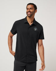 Poolside Pitcher Button-Up Men/Black