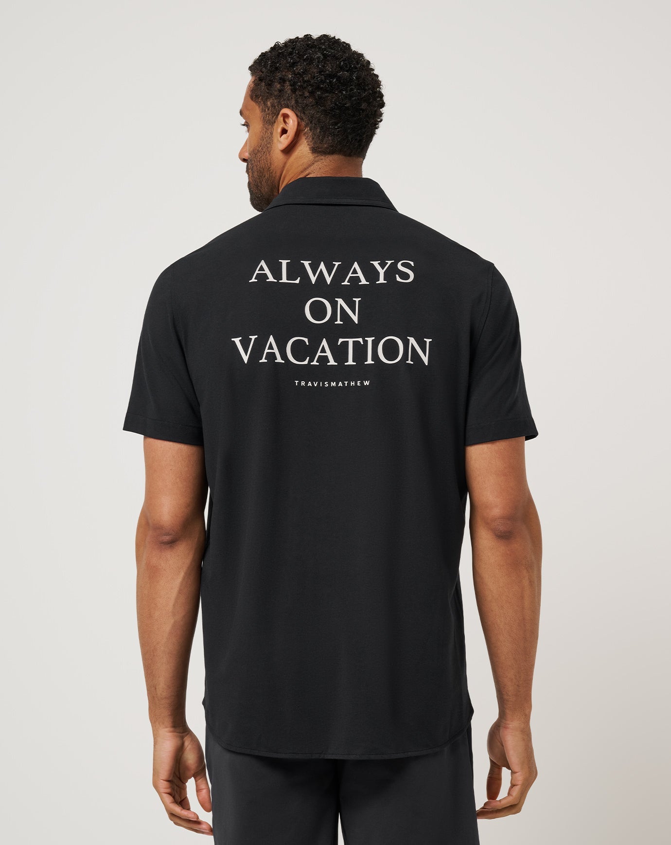 Poolside Pitcher Button-Up Men/Black