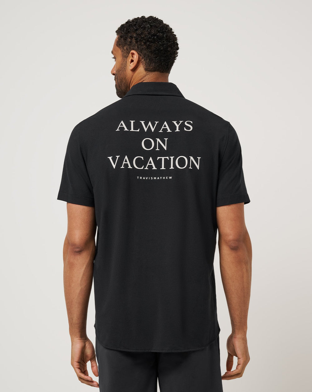 Poolside Pitcher Button-Up Men/Black