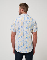 Souvenir City Button-Up Men/White