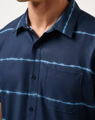 Techwoven Sundaze Button-Up Men|New/Total Eclipse