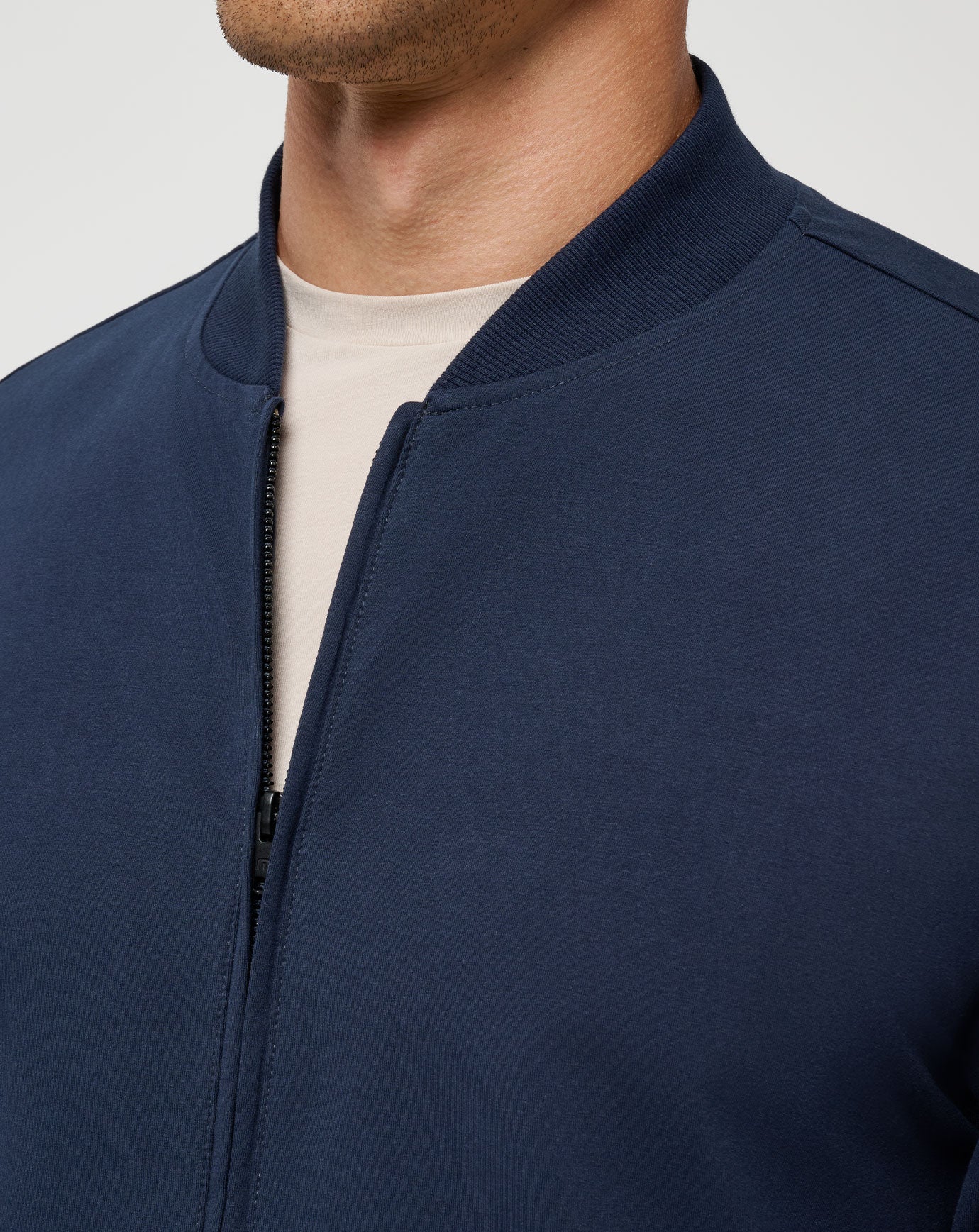 Stretchknit Bomber Jacket Men/Total Eclipse