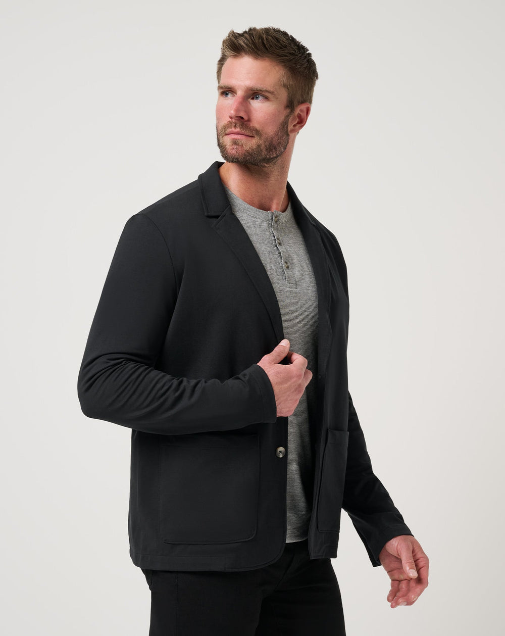 Stretchknit Blazer Men/Black