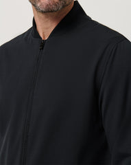Stretchknit Bomber Jacket Men/Black