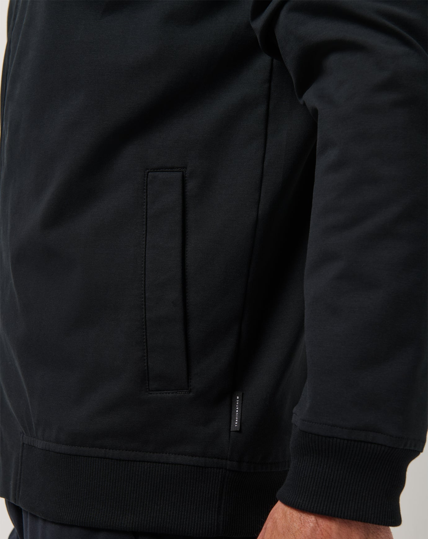 Stretchknit Bomber Jacket Men/Black