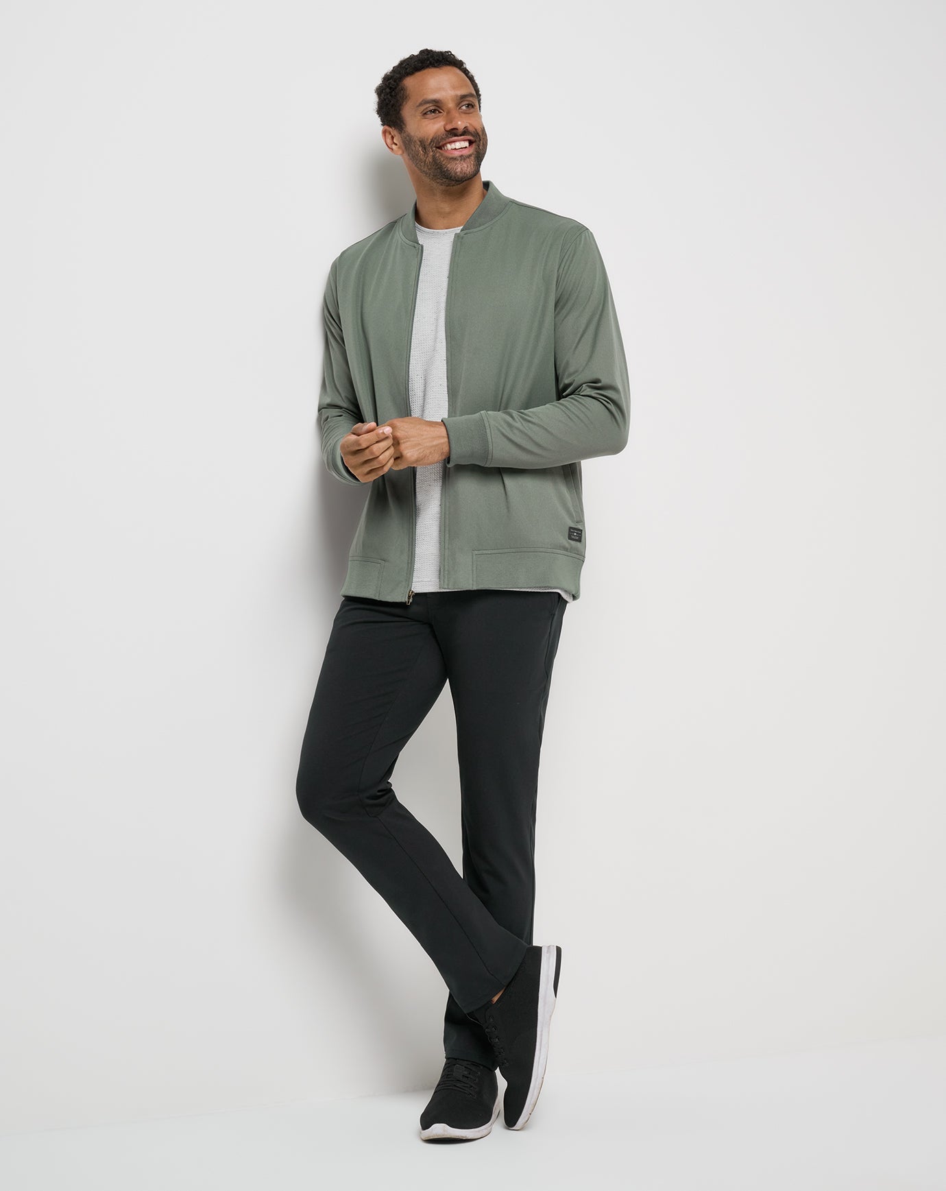 Highway Men Jacket Men/Dark Olive