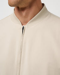 Stretchknit Bomber Jacket Men/Italian Sand