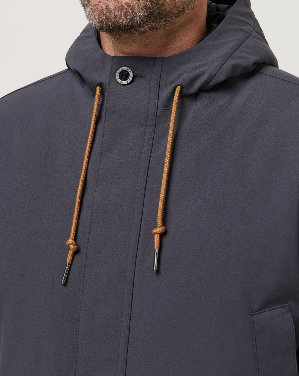 Mountain Pass Long Jacket Men/Ebony