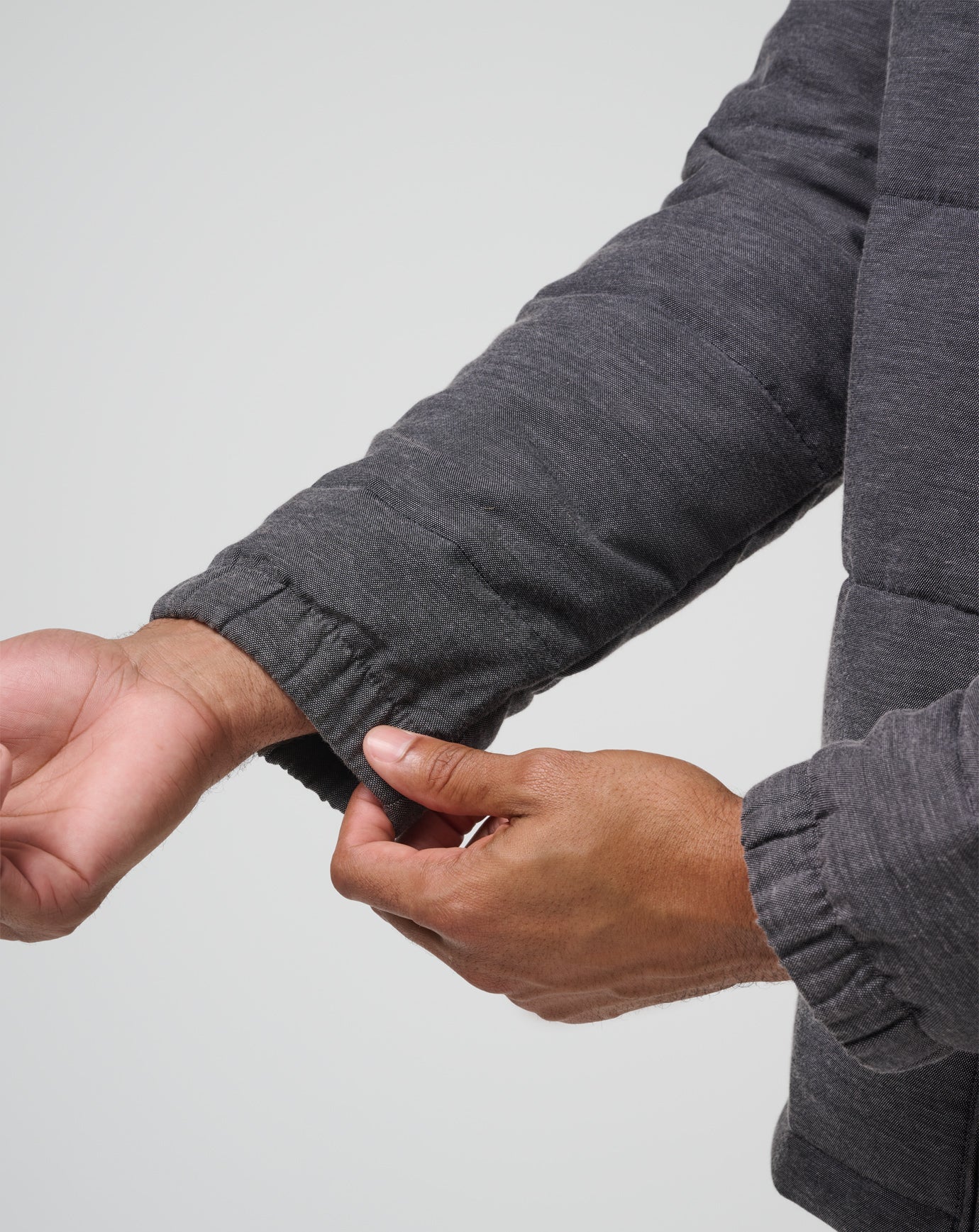Climate Drop Jacket Men/Heather Black