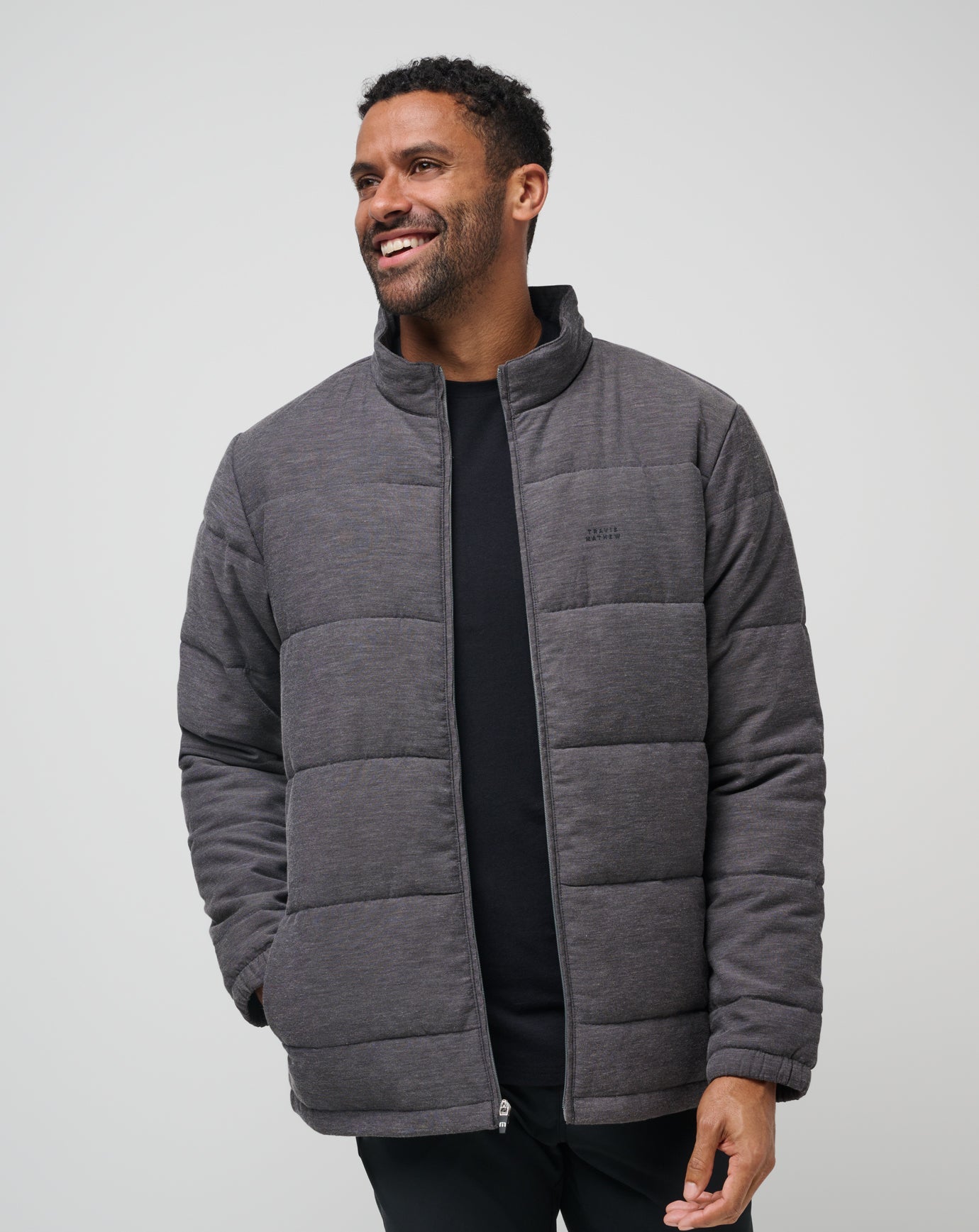 Climate Drop Jacket Men/Heather Black
