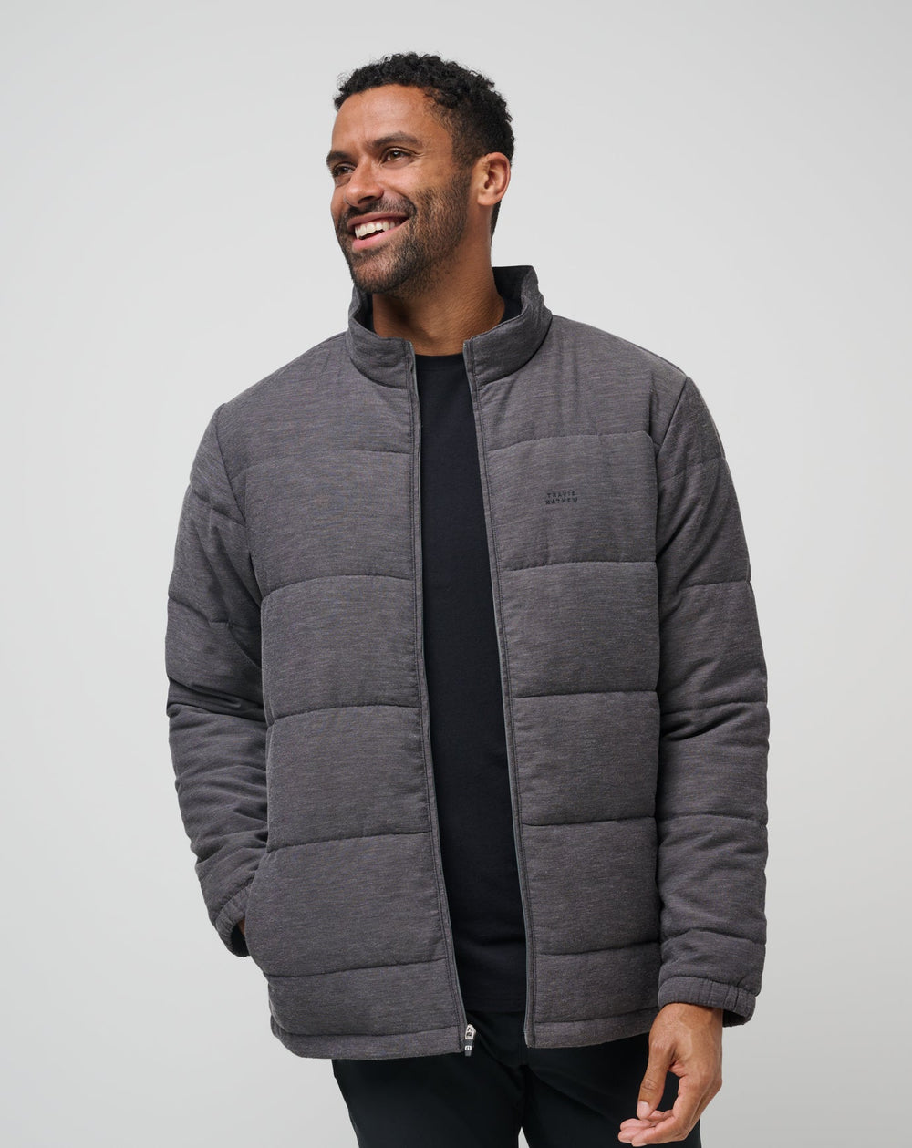 Climate Drop Jacket Men/Heather Black