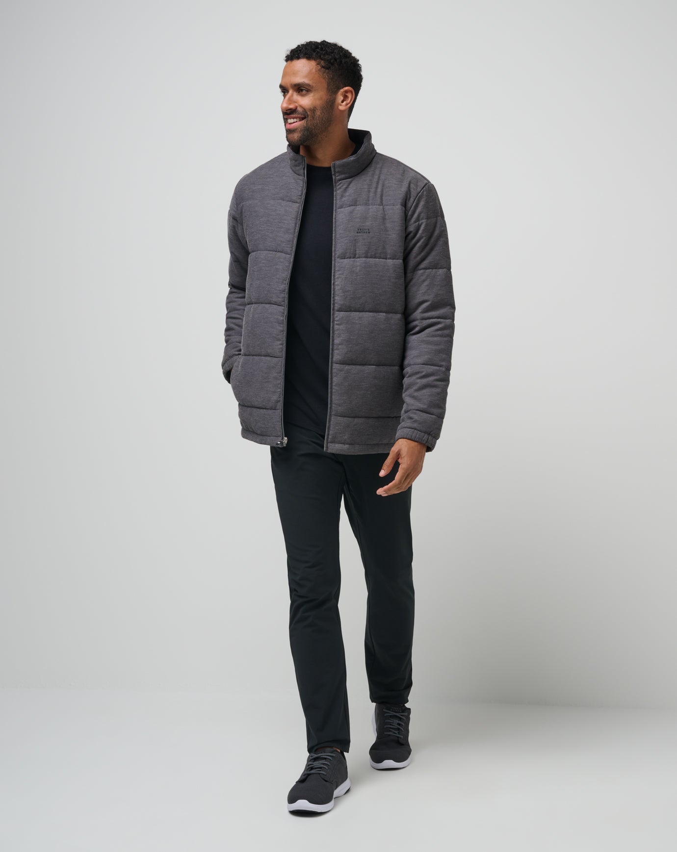 Climate Drop Jacket Men/Heather Black