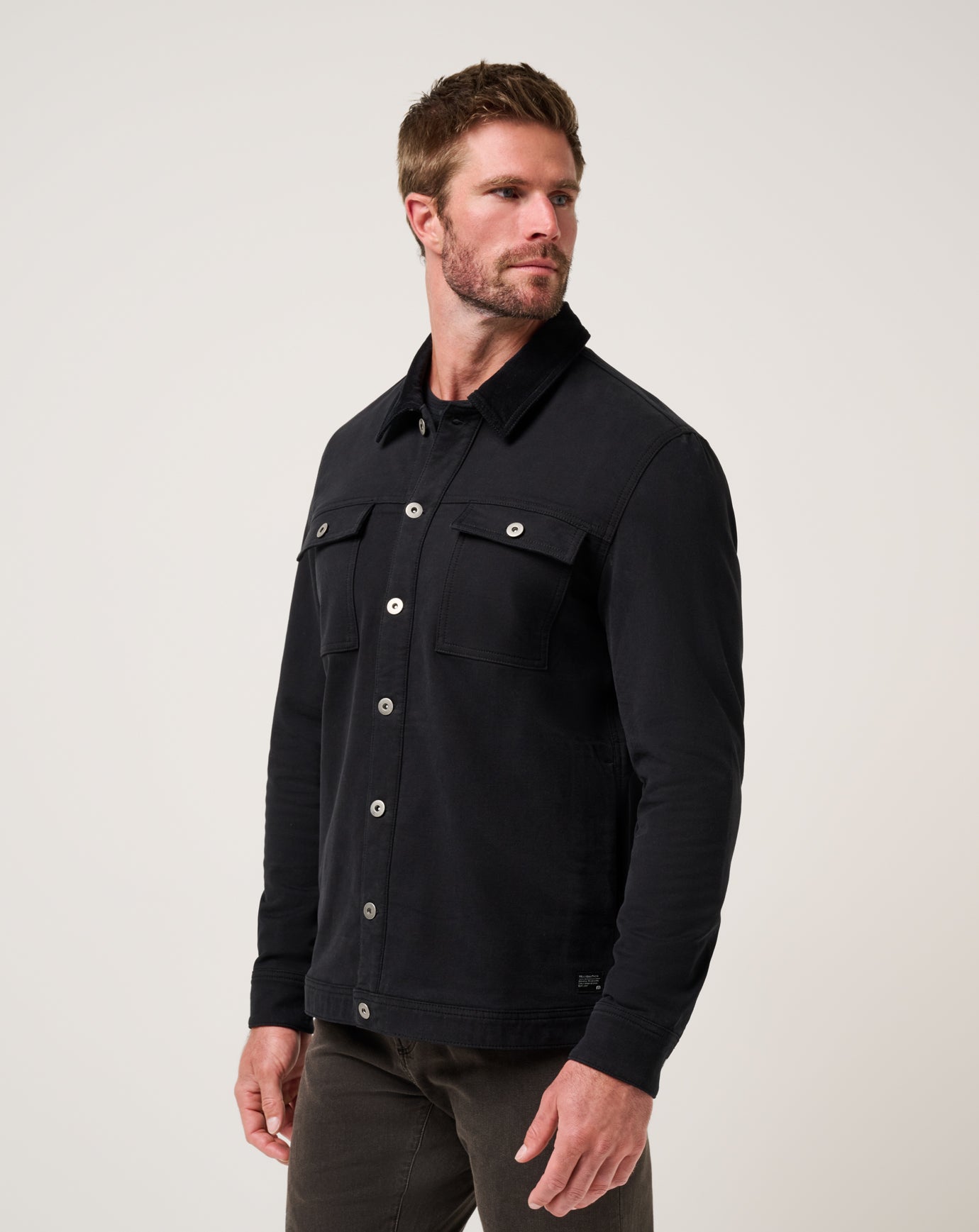 Cloud Denim Cord Jacket Men/Black