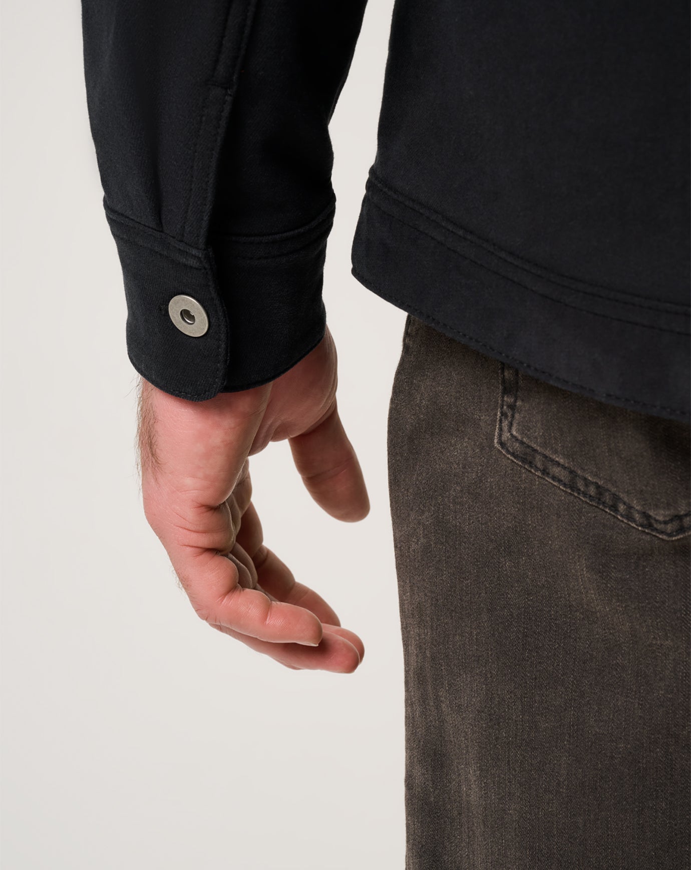 Cloud Denim Cord Jacket Men/Black